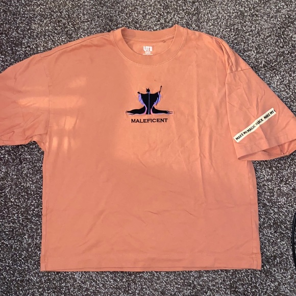 Disney Maleficent crop loose fit shirt - Picture 1 of 4